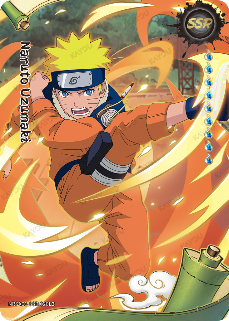 NRSA01-SSR-020L3 · Naruto Uzumaki · SSR