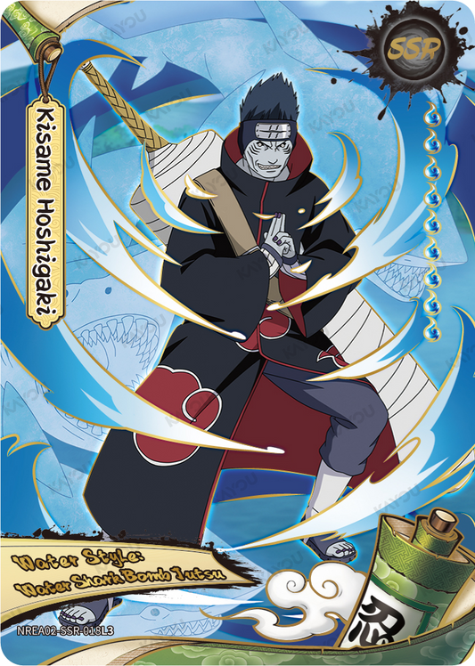 NREA02-SSR-018L3 · Kisame Hoshigaki · SSR