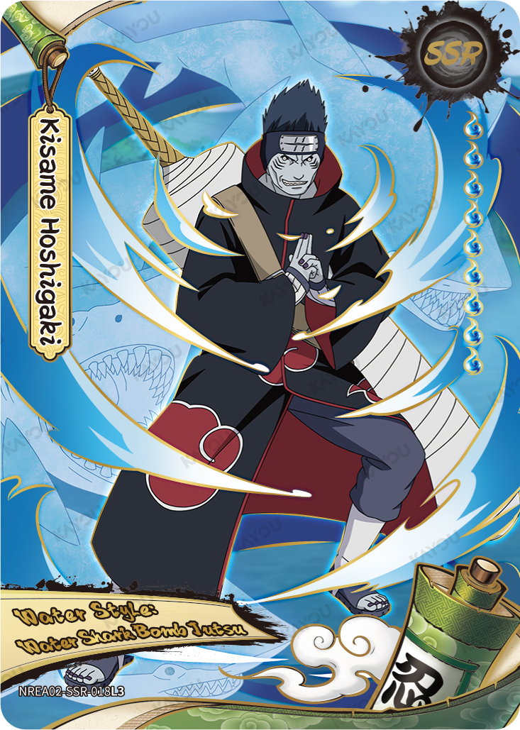 NREA02-SSR-018L3 · Kisame Hoshigaki · SSR