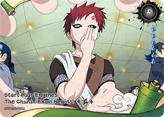 NRSA02-R-009L1 · Start Your Engines: The Chunin Exam Begins!
4/4 · R