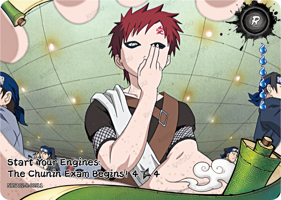 NRSA02-R-009L1 · Start Your Engines: The Chunin Exam Begins!
4/4 · R