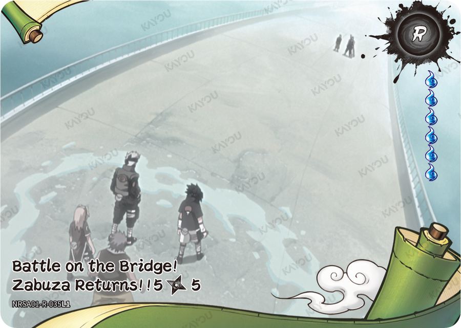 NRSA01-R-033L1 · Battle on the Bridge! Zabuza Returns!!
3/5 · R