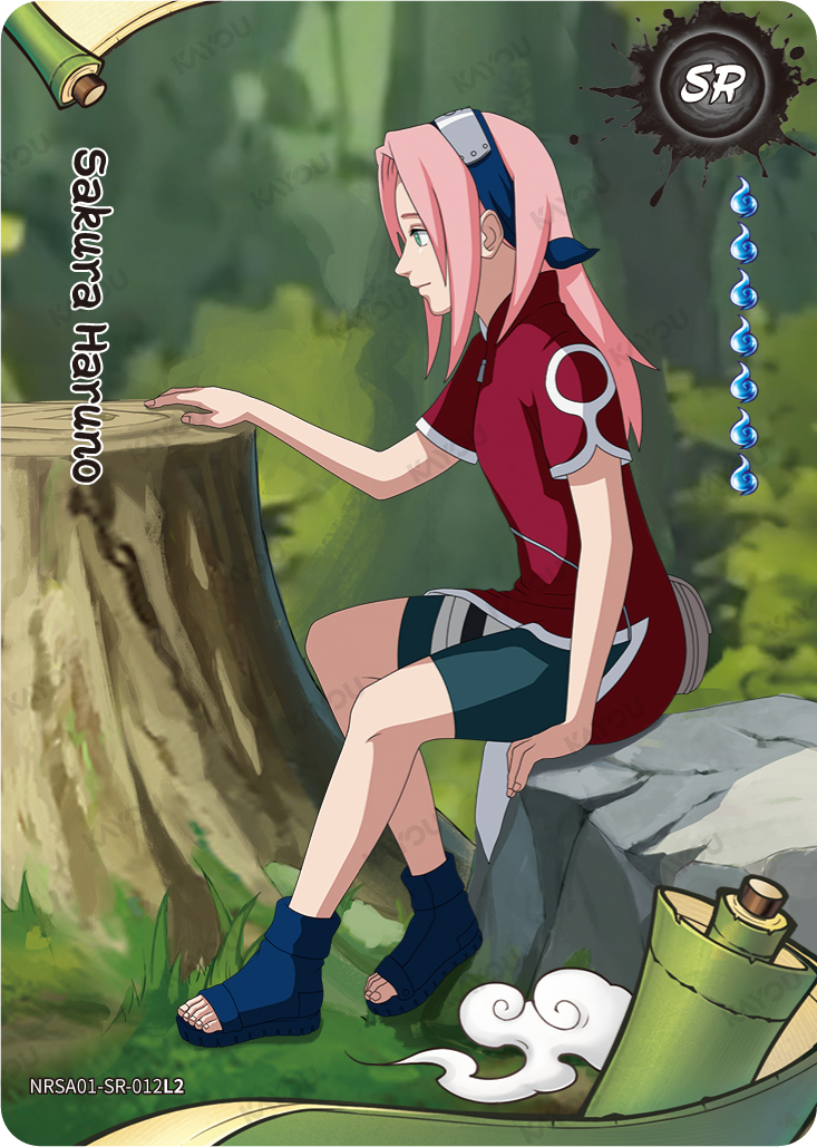 NRSA01-SR-012L2 · Sakura Haruno · SR