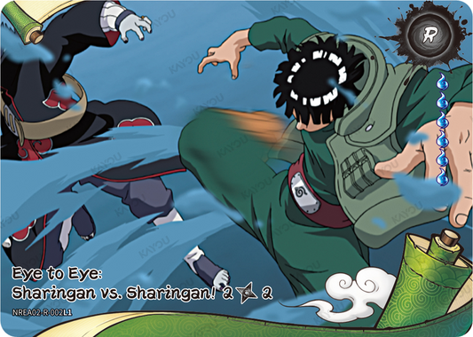 NREA02-R-002L1 · Eye to Eye: Sharingan vs. Sharingan!
2/2 · R