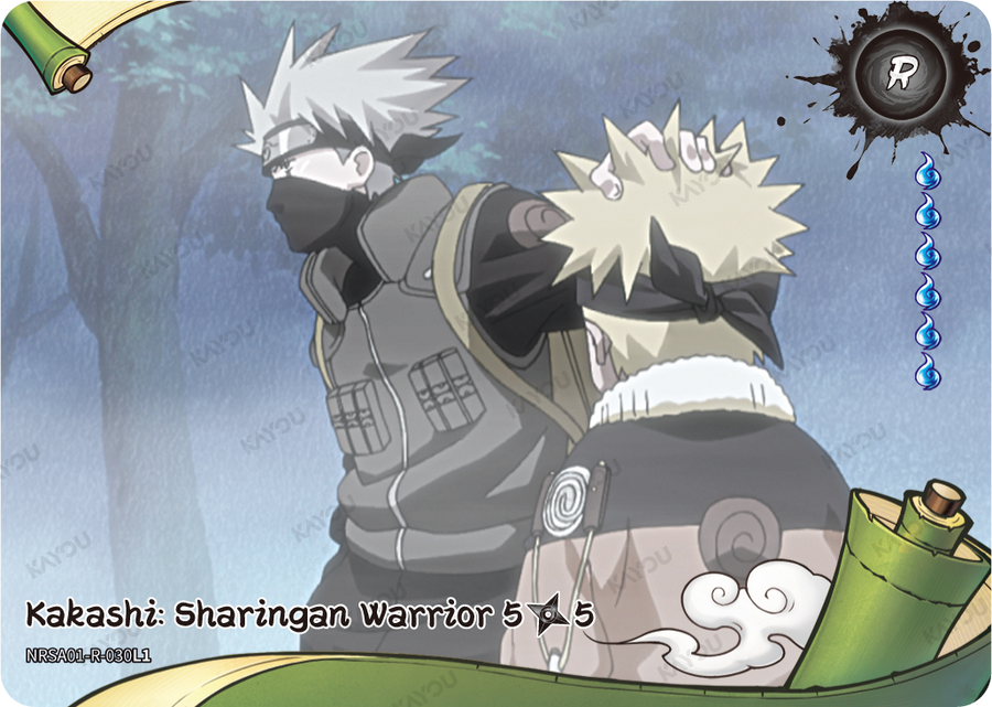 NRSA01-R-030L1 · Kakashi: Sharingan Warrior
5/5 · R