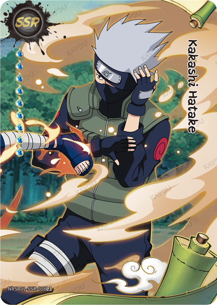 NRSA01-SSR-008L3 · Kakashi Hatake · SSR