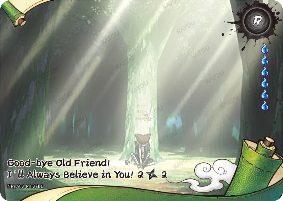 NREA02-R-027L1 · Good-bye Old Friend!  I’ll Always Believe in You!
2/2 · R