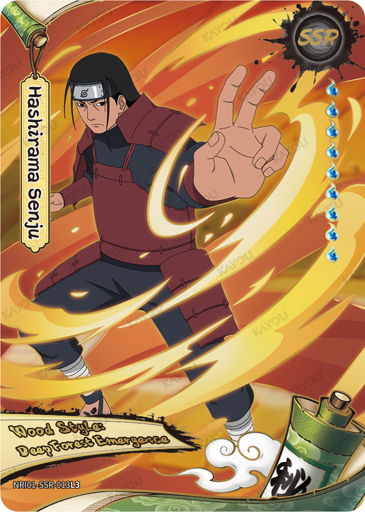 NREA01-SSR-013L3 · Hashirama Senju · SSR
