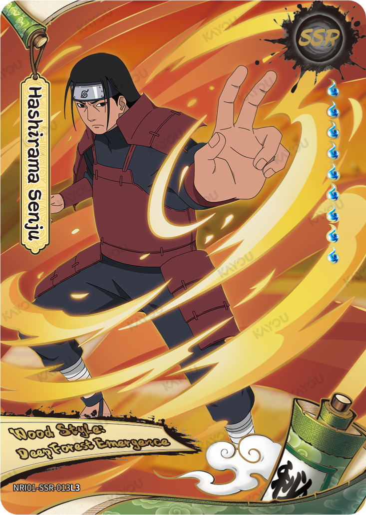 NREA01-SSR-013L3 · Hashirama Senju · SSR