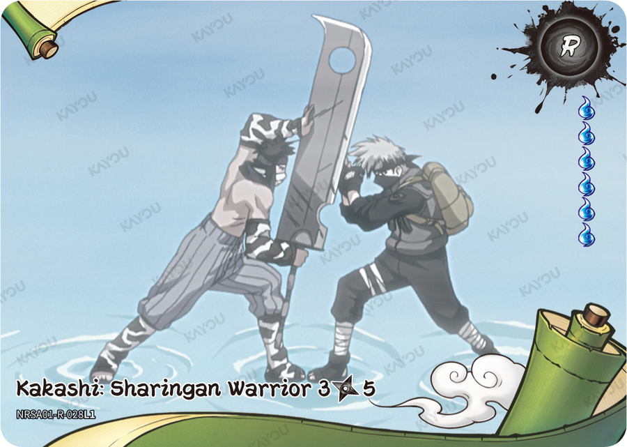 NRSA01-R-028L1 · Kakashi: Sharingan Warrior
3/5 · R