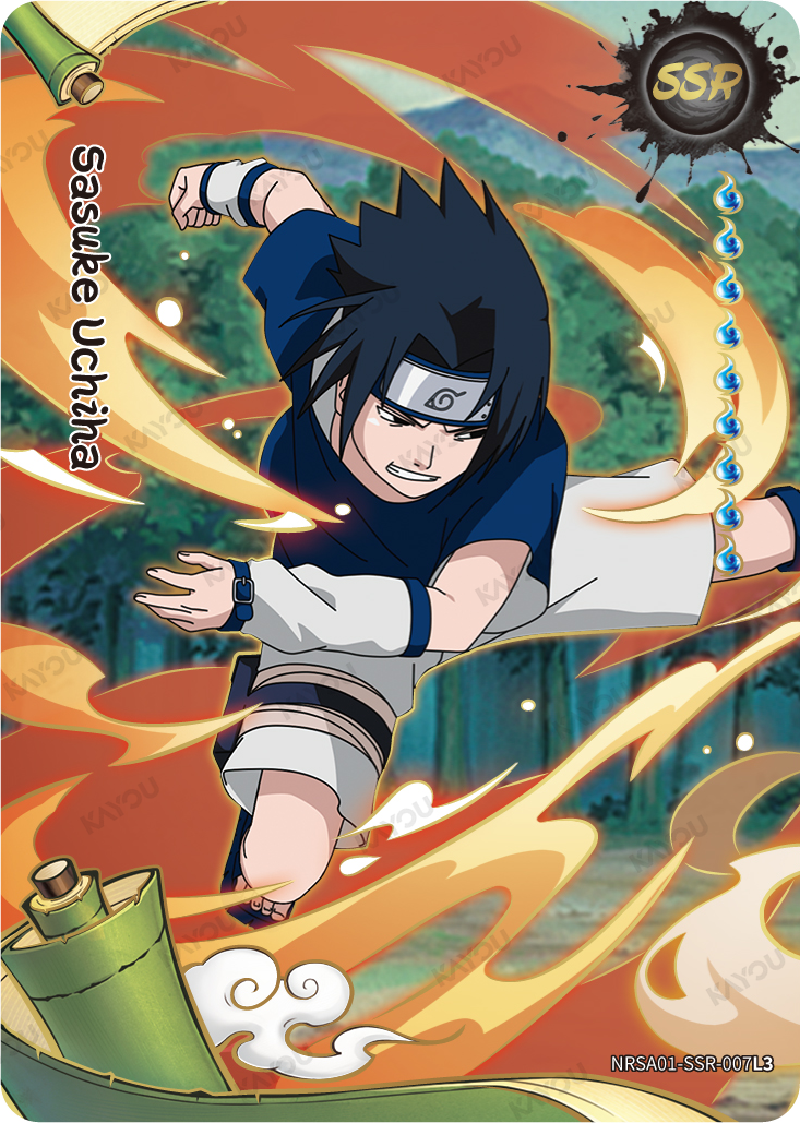 NRSA01-SSR-007L3 · Sasuke Uchiha · SSR