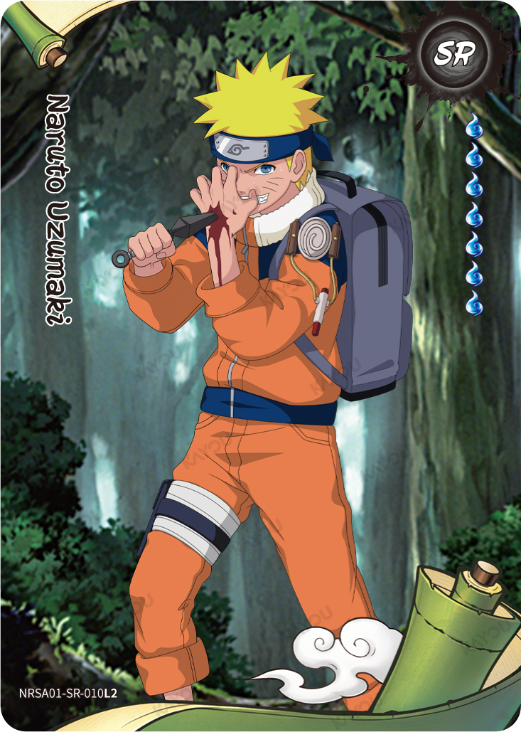 NRSA01-SR-010L2 · Naruto Uzumaki · SR