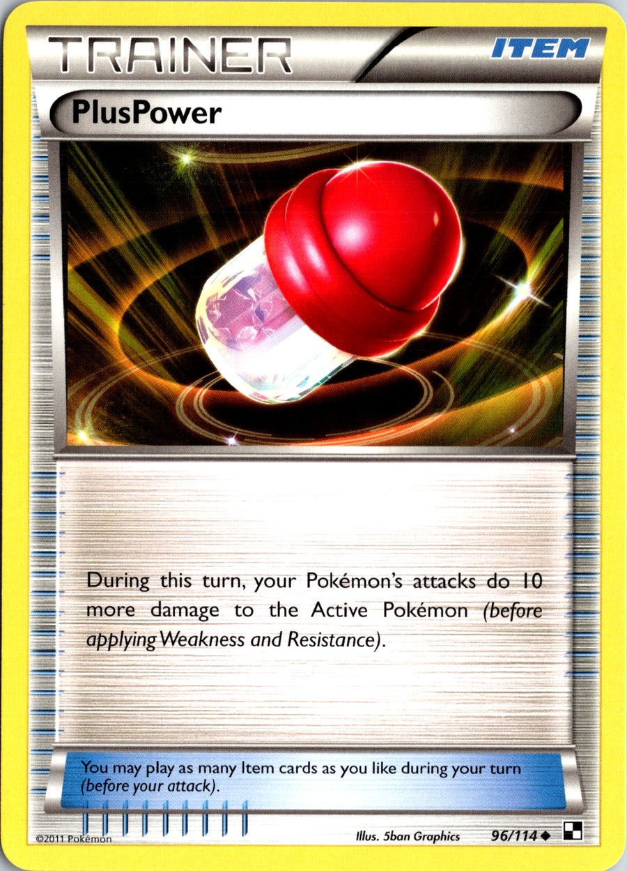 Pokémon Black & White: PlusPower 96/114 - NM front