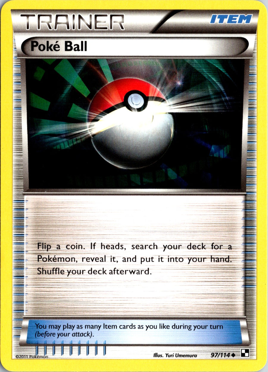 Pokémon Black & White: Poké Ball 97/114 - NM front