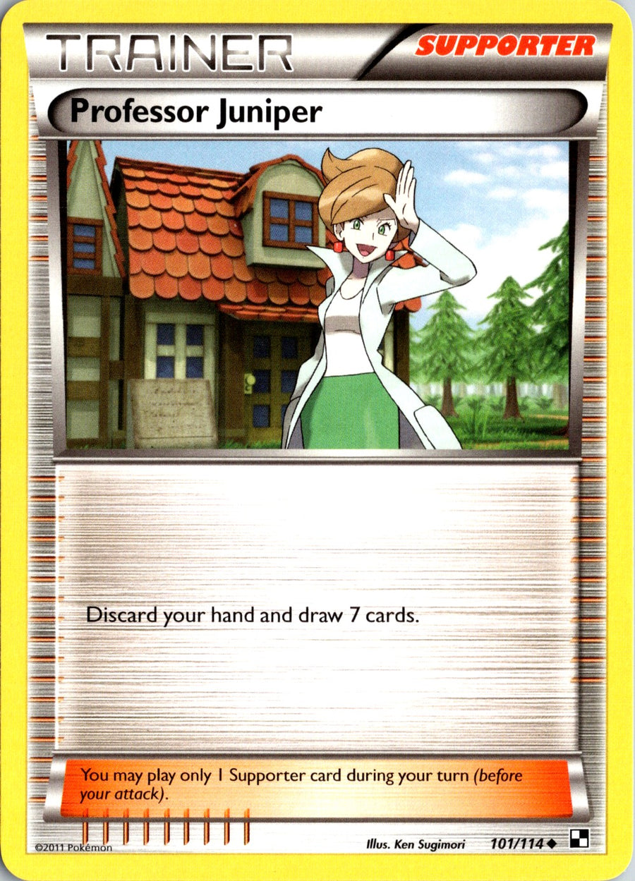 Pokémon Black & White: Professor Juniper 101/114 - NM front