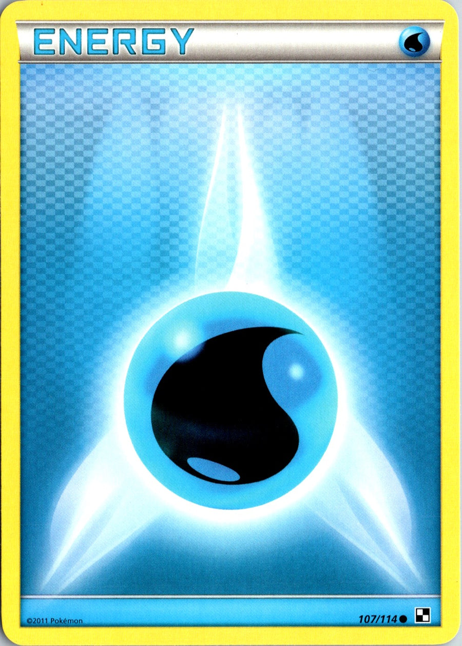 Pokémon Black & White: Water Energy 107/114 - NM front